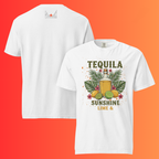 'Tequila Sunshine Lime' T-Shirt | Funny Tropical Vacation & Beach Warming Tee for Margarita Lovers