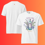 'Spirit of Creativity' Vodka T-Shirt | Artistic Botanical Warming Tee for Cocktail Lovers & Artists