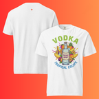'Vodka Tropical Escape' T-Shirt | Funny Summer Vacation & Beach Party Warming Tee
