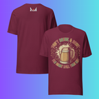'Don't Drink and Drive You Might Spill Your Beer' T-Shirt | Funny Cooling Tee for Craft Beer Lovers