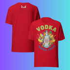 'Vodka Tropical Escape' T-Shirt | Funny Summer Vacation & Beach Party Cooling Tee