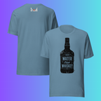 'Save Water Drink Whiskey' T-Shirt | Funny Vintage Style Cooling Tee for Bourbon & Alcohol Lovers