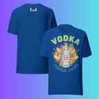 'Vodka Tropical Escape' T-Shirt | Funny Summer Vacation & Beach Party Cooling Tee