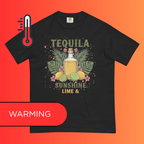 'Tequila Sunshine Lime' T-Shirt | Funny Tropical Vacation & Beach Warming Tee for Margarita Lovers