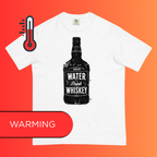 'Save Water Drink Whiskey' Funny T-Shirt | Vintage Style Warming Tee for Bourbon & Alcohol Lovers