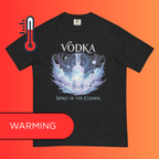 'Vodka Spirit of The Cosmos' T-Shirt | Celestial Galaxy Warming Tee for Raves & Festivals