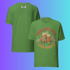 'Drink Good Beer With Good Friends' T-Shirt | Funny Skeleton Halloween & Oktoberfest Cooling Tee