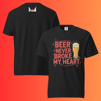 'Beer Never Broke My Heart' T-Shirt | Funny Country Music & Luke Combs Inspired Warming Tee