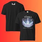 'Vodka Spirit of The Cosmos' T-Shirt | Celestial Galaxy Warming Tee for Raves & Festivals