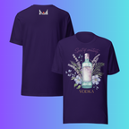 'Spirit of Creativity' Vodka T-Shirt | Artistic Botanical Cooling Tee for Cocktail Lovers & Artists