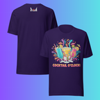 'Cocktail O'Clock' T-Shirt | Funny Tropical Vacation & Summer Party Cooling Tee