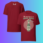 'The Best Beer is an Open Beer' T-Shirt | Funny Retro Cooling Tee for Craft Beer & Pub Lovers