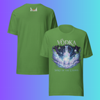 'Vodka Spirit of The Cosmos' T-Shirt | Celestial Galaxy Cooling Tee for Raves & Festivals