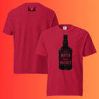'Save Water Drink Whiskey' Funny T-Shirt | Vintage Style Warming Tee for Bourbon & Alcohol Lovers