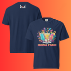'Cocktail O'Clock' T-Shirt | Funny Tropical Vacation & Summer Party Warming Tee