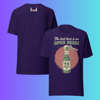 'The Best Beer is an Open Beer' T-Shirt | Funny Retro Cooling Tee for Craft Beer & Pub Lovers