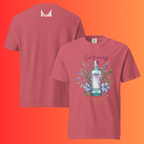 'Spirit of Creativity' Vodka T-Shirt | Artistic Botanical Warming Tee for Cocktail Lovers & Artists